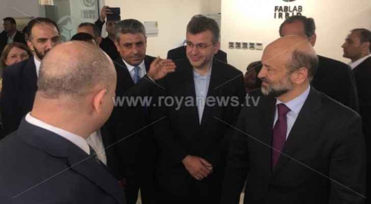 Razzaz visits Irbid with his ministers