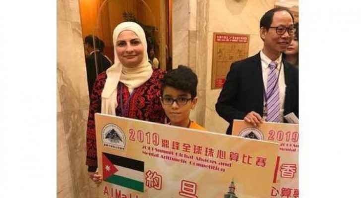Jordanian student gets high rank in IQ competition in China