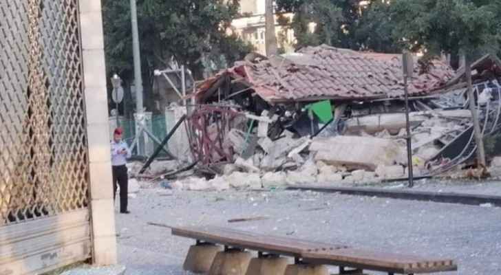 Gas cylinder blast inside restaurant in Jabal Amman