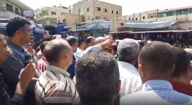 Shop owners, residents in Karak protest against government's new decision