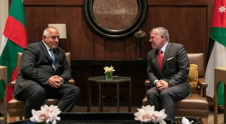King holds talks with Bulgarian PM