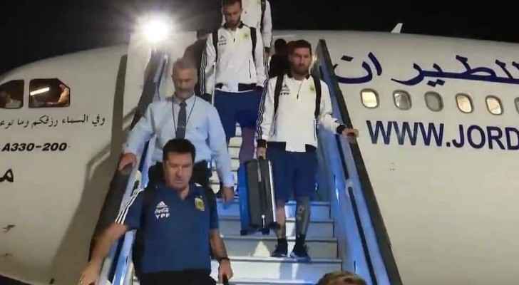 Argentina’s national team's arrival in Tel Aviv via local airline provokes Jordanians