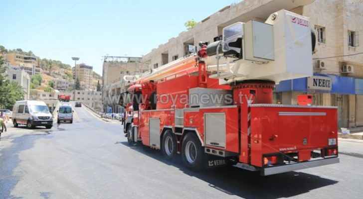 CDD puts out fire in Zarqa