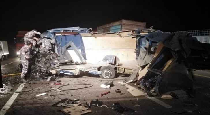 Two dead, one injured in collision accident in Ma'an