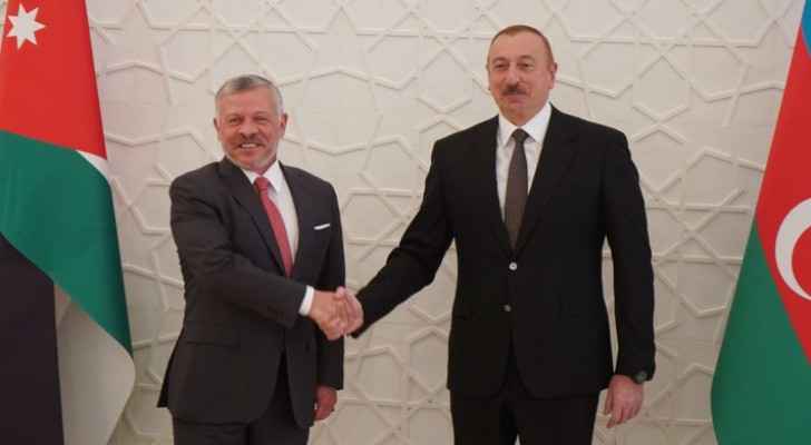 King returns to Jordan after Azerbaijan visit