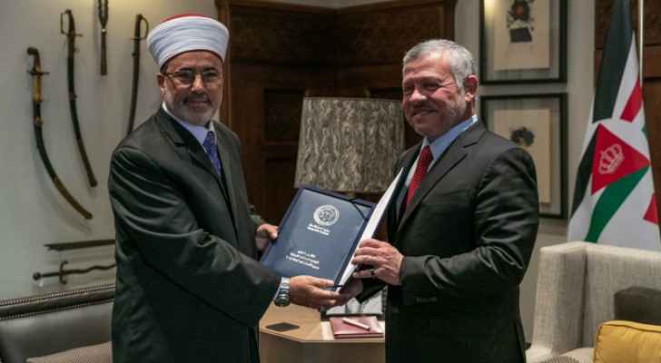 King receives 2018 report on Sharia Courts