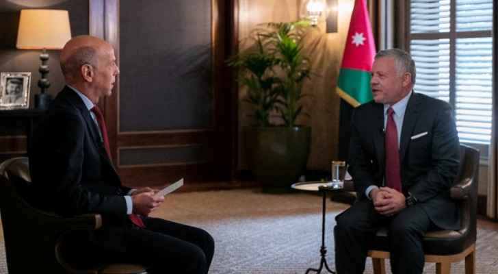 Video: France 24 conducts special interview with King Abdullah