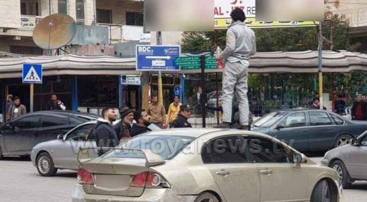 Citizen threatens to set himself on fire after receiving traffic ticket in Ajloun