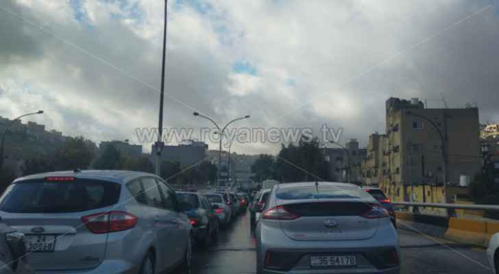 Amman witnesses heavy traffic jams