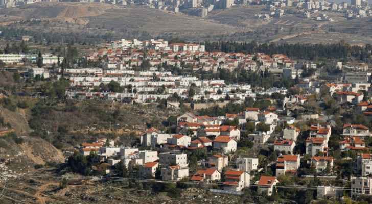 Settlement units in the West Bank