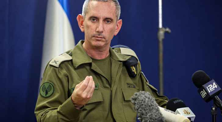“Israeli” army spokesperson Daniel Hagari. (File photo: Getty Images) 