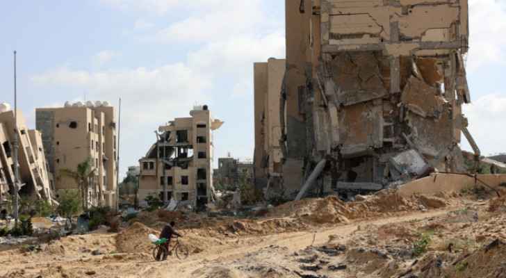 Part of the destruction in Gaza