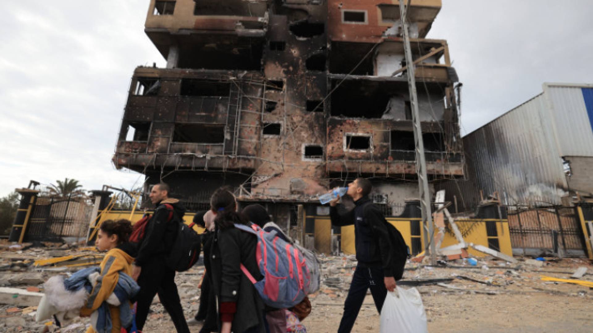 Israeli Occupation aggression on Gaza continues for 45th day