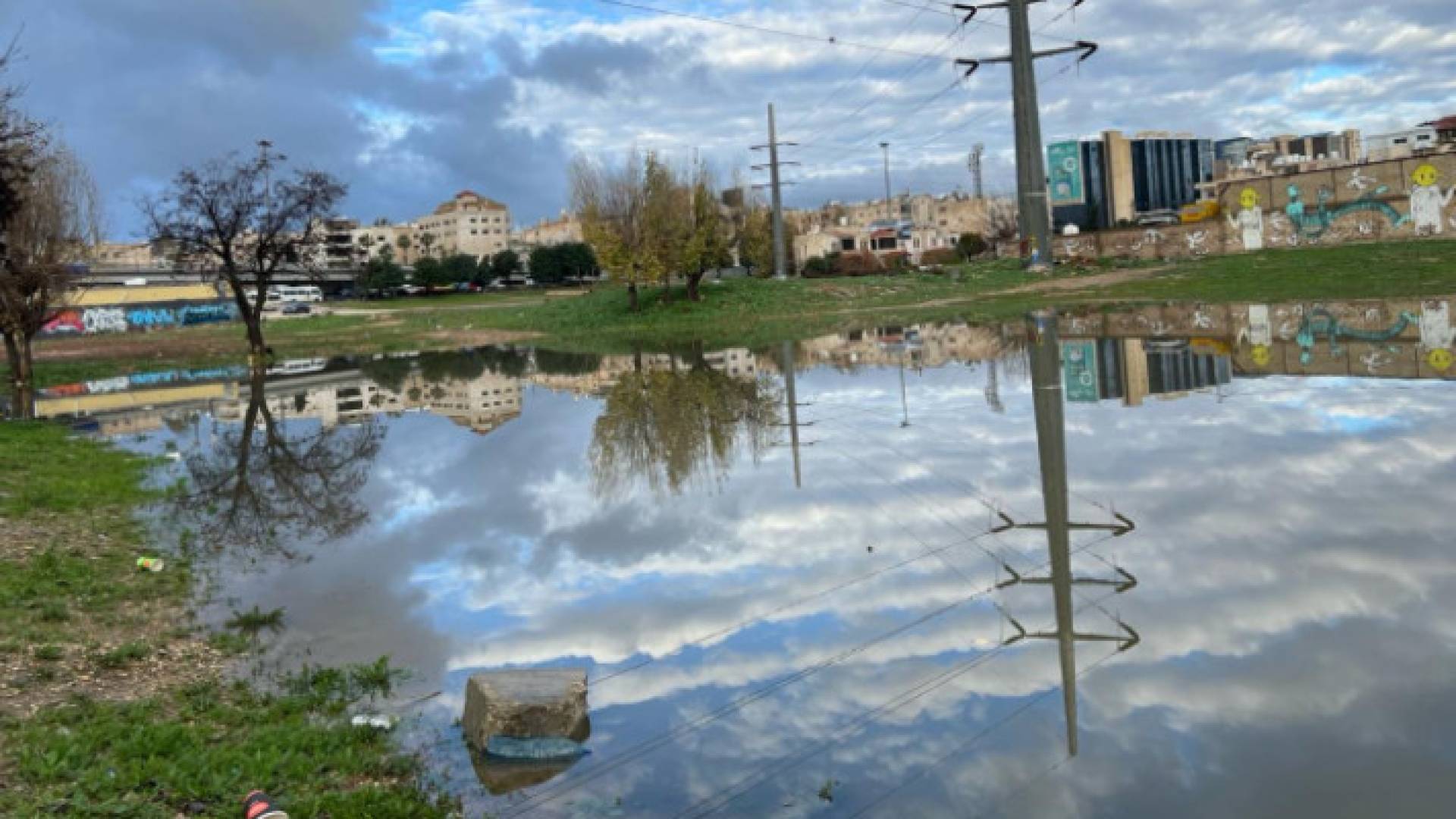 Jordan experiences intermittent rainfall as low-pressure system persists