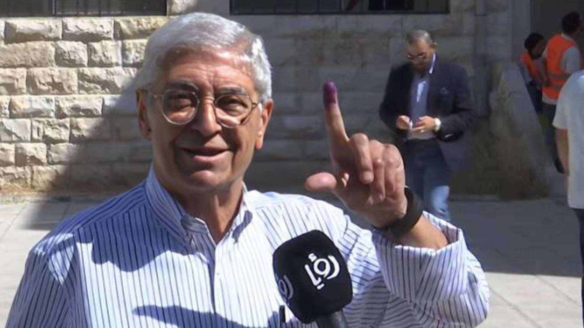Michael Sayegh casts vote in Jordan’s 20th parliamentary elections