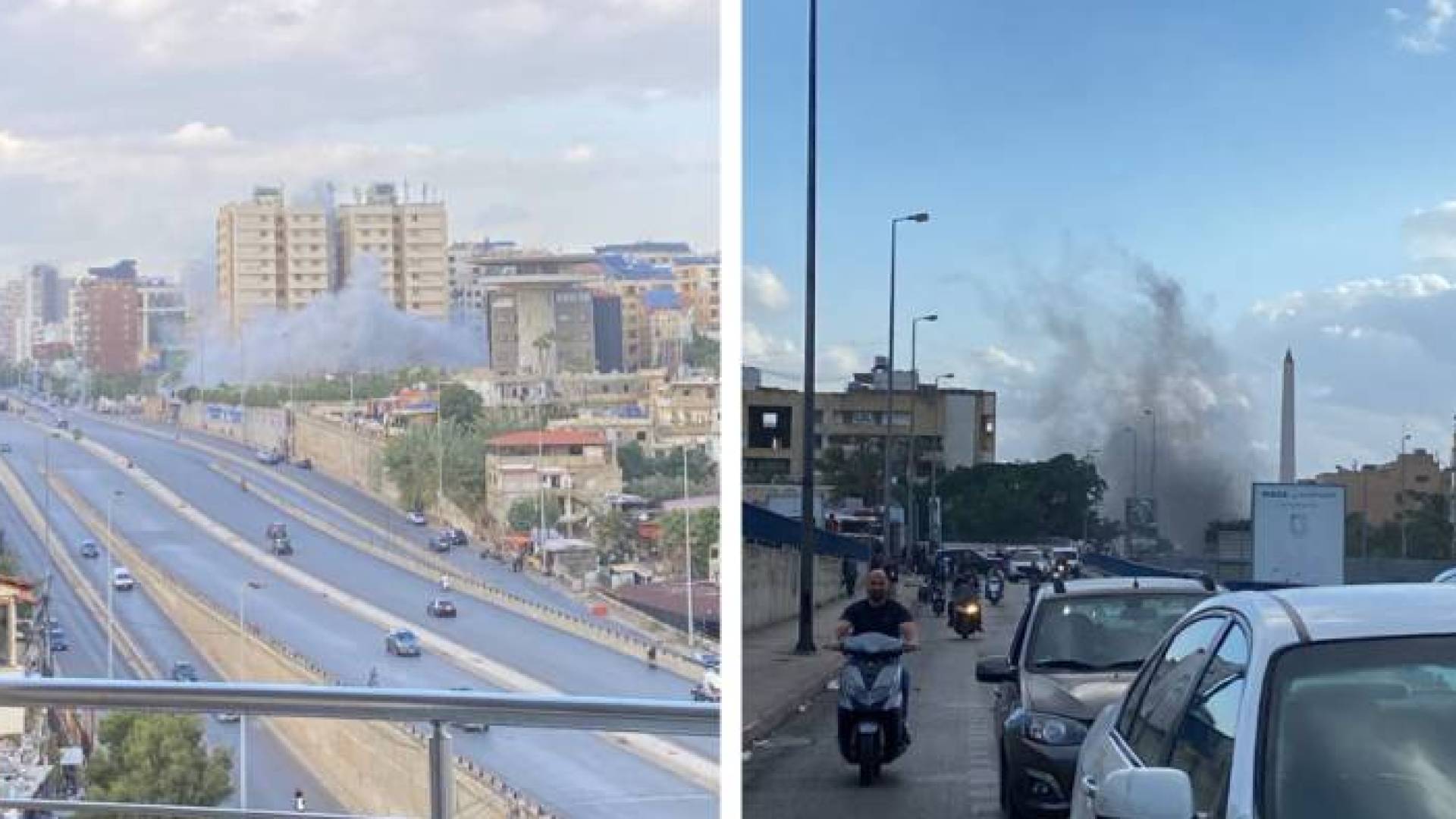 'Israeli' forces launch airstrike near Kuwaiti embassy in Beirut