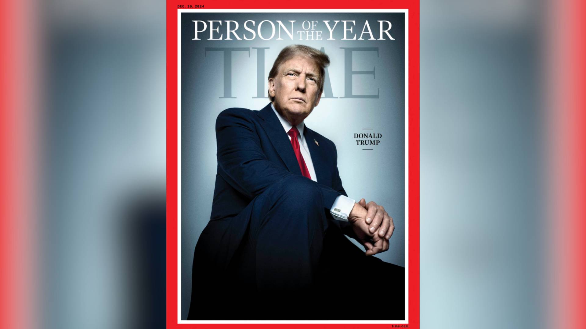 Time magazine names Donald Trump 2024 'Person of the Year' for second time