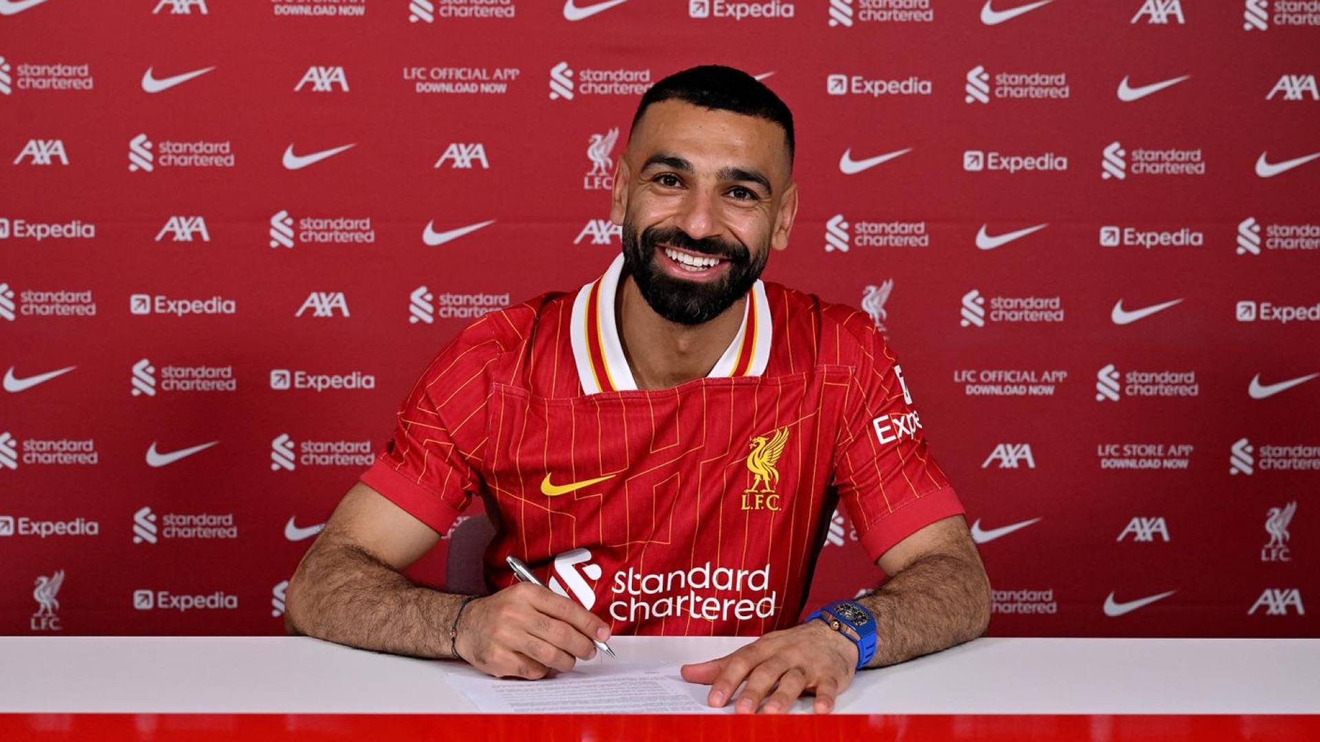 Mohamed Salah signs new two-year Liverpool deal