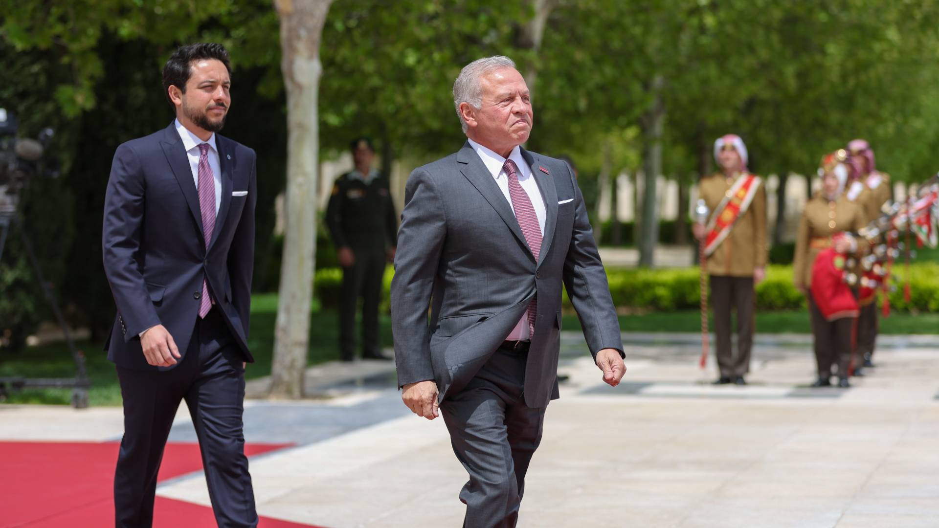 King Abdullah II attends Jordan Flag Day ceremony
