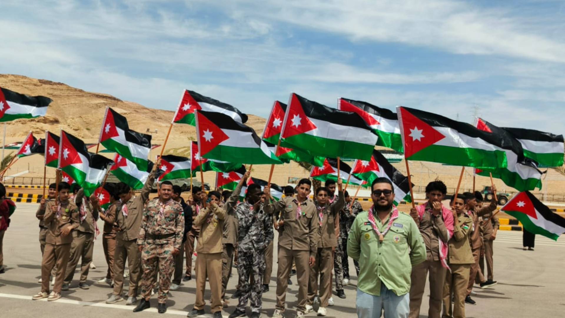 Jordanian Armed Forces lead nationwide celebrations on Flag Day