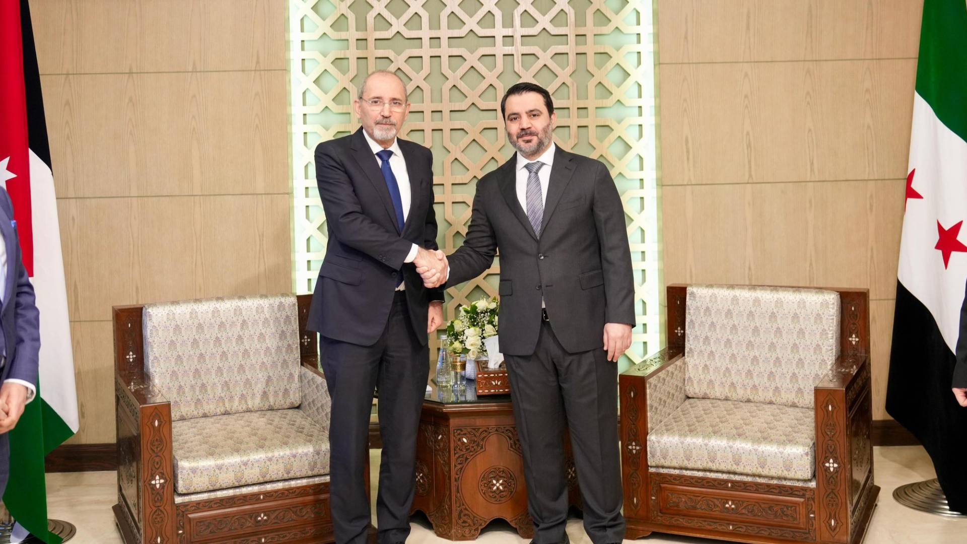 FM Safadi visits Damascus for talks with Syrian counterpart