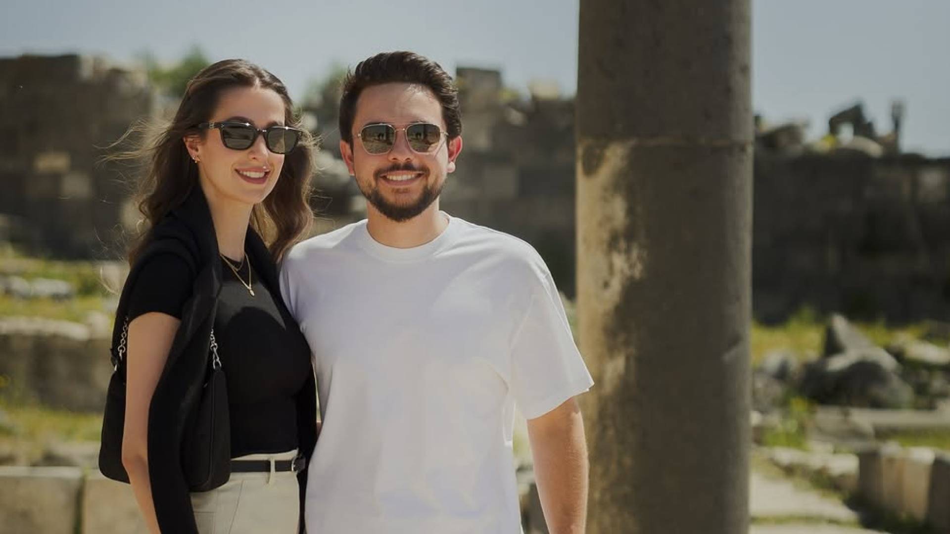 Crown Prince shares moments from visit to Umm Qais archaeological site