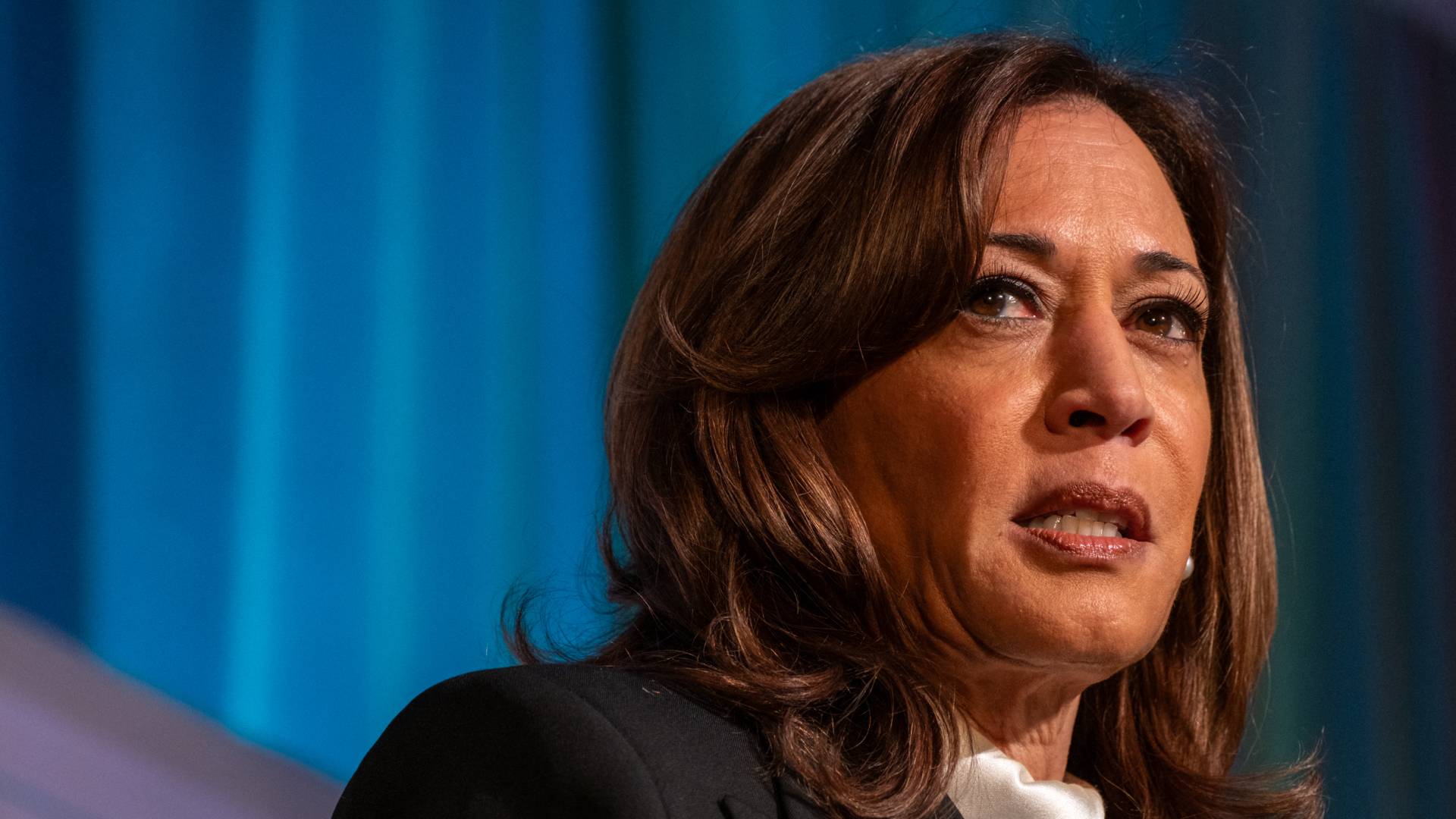 Kamala Harris blasts Trump in first major speech since losing election