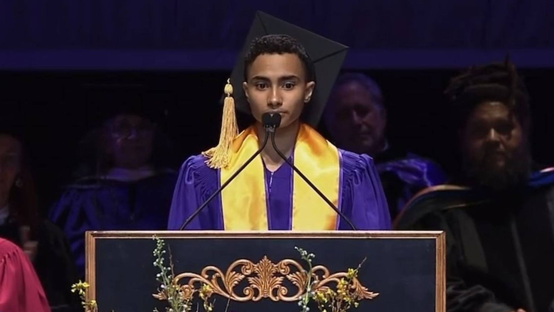 VIDEO: NYU blocks diploma after speech mentions Gaza