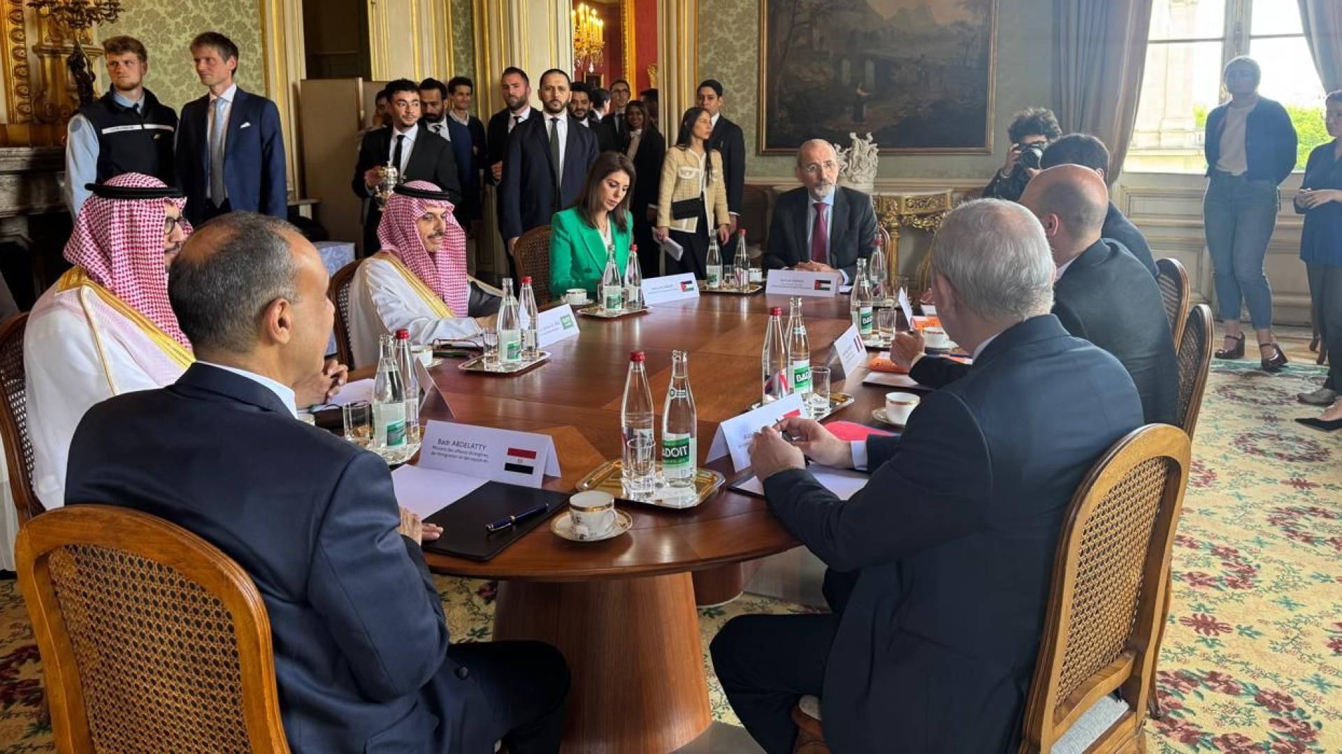 Jordan FM joins Paris talks on Gaza