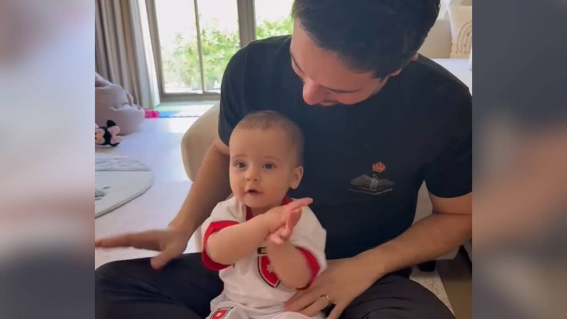 VIDEO: Princess Iman wears Jordan’s football jersey ahead of Oman match