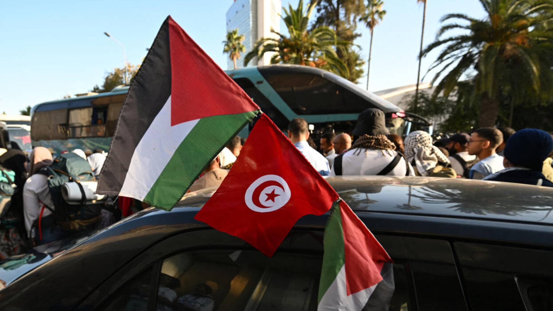 Over 10,000 join global solidarity march for Gaza to demand end to blockade