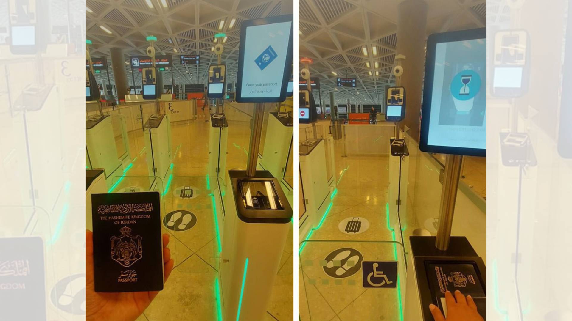 E-gates rolled out on trial at Queen Alia Airport