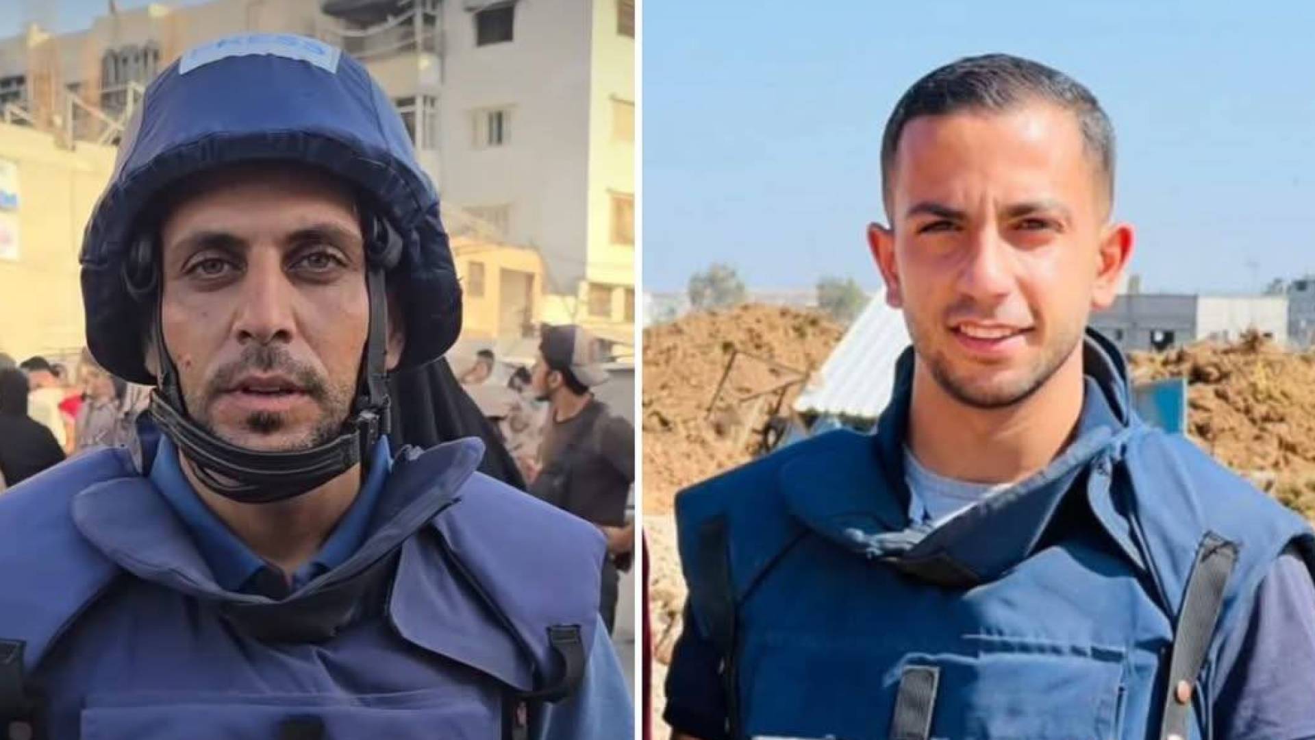 Hundreds attend funeral for killed journalists Anas Al-Sharif, Mohammad Qureiqa