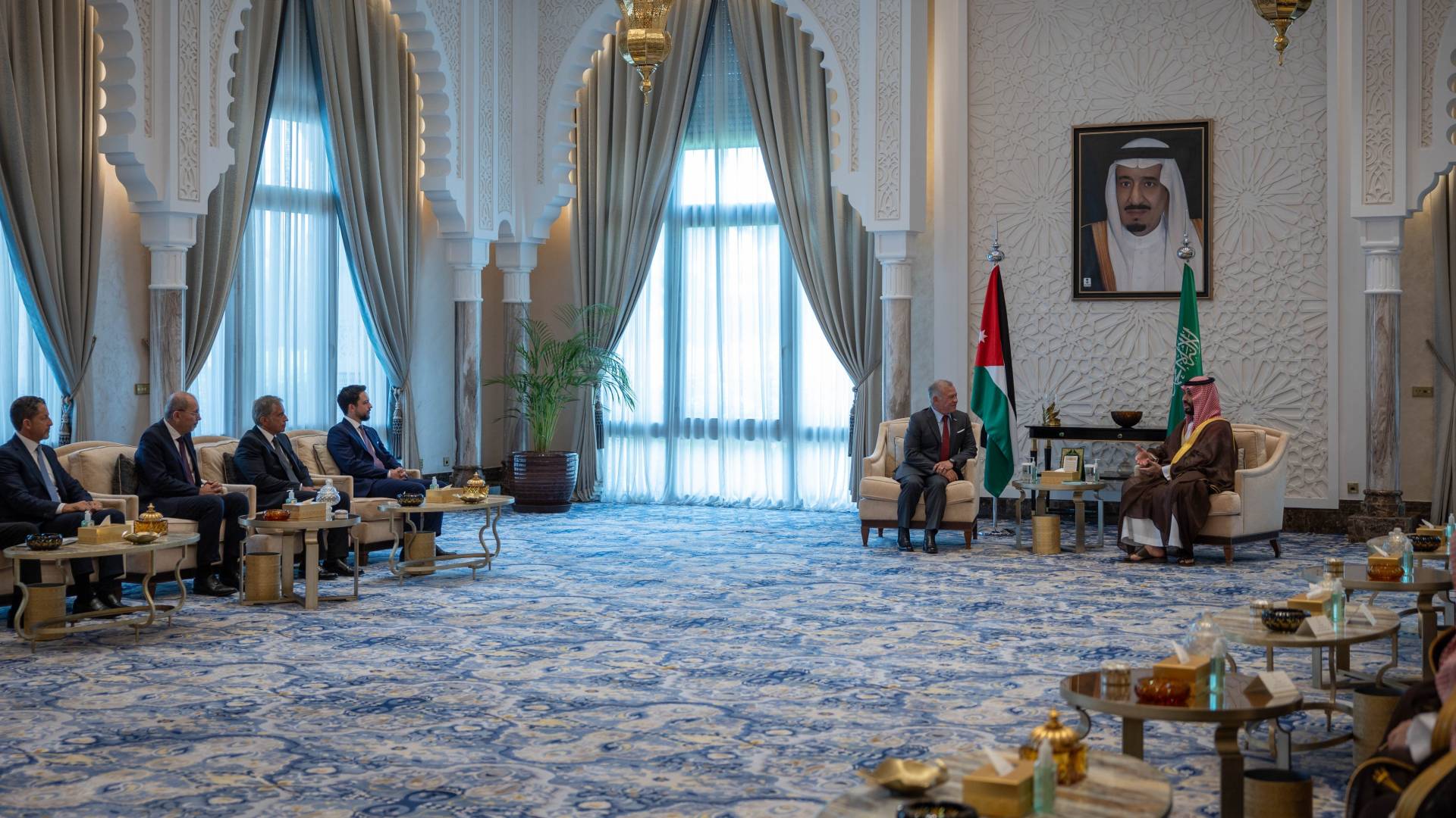 King Abdullah II returns to Jordan after working visit to Saudi Arabia