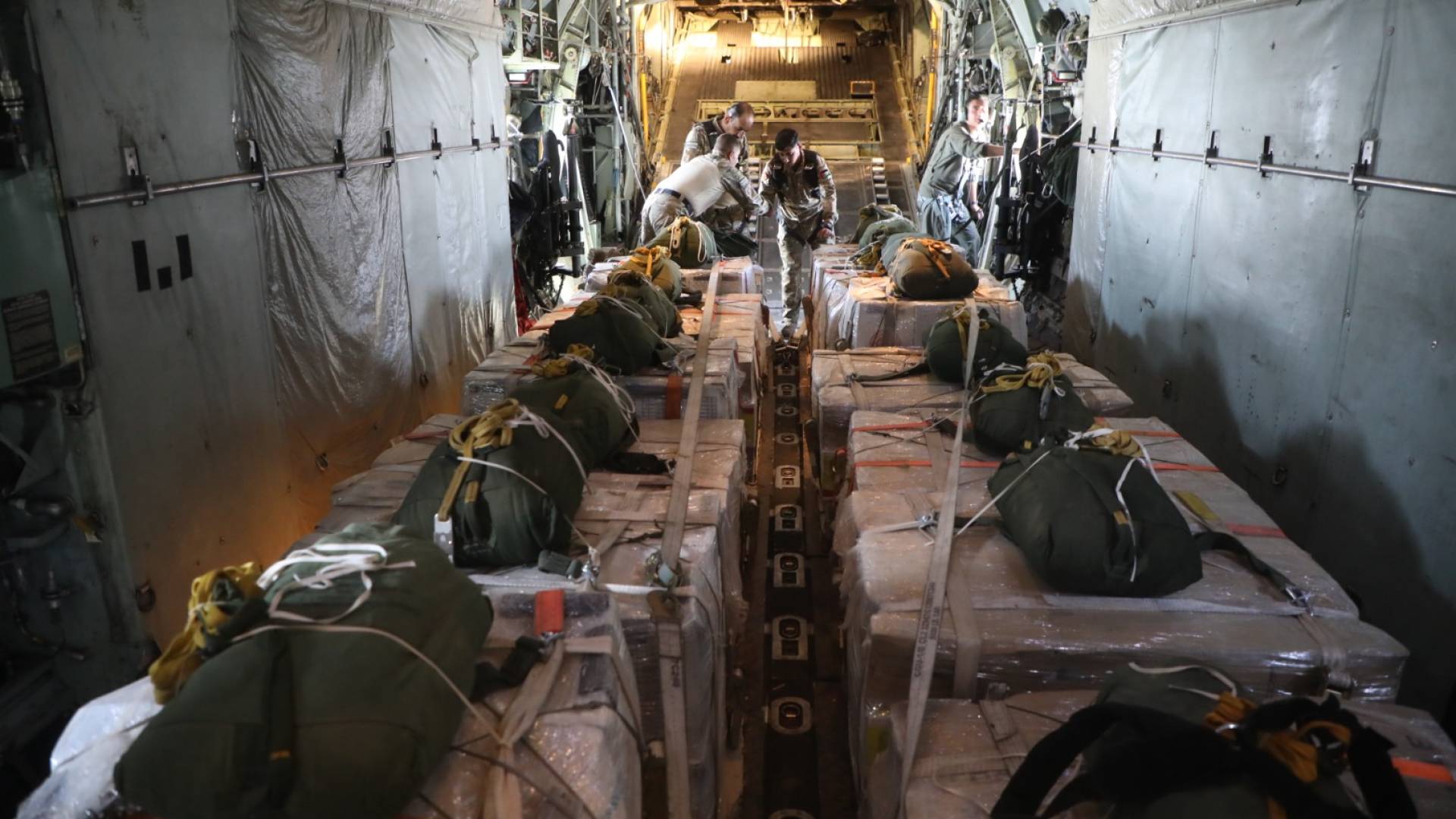 Jordan leads 6-nation aid airdrop mission into Gaza