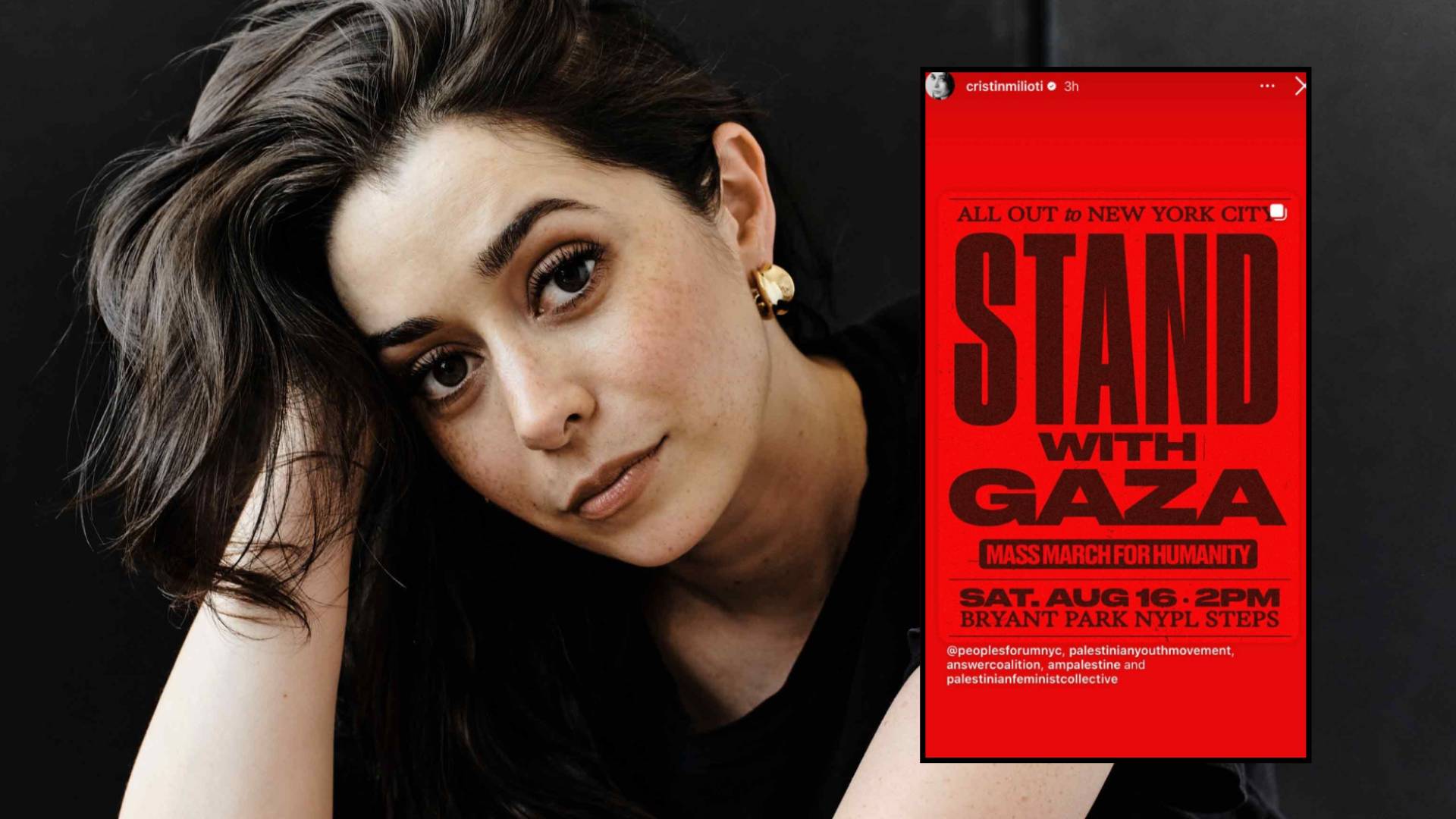 ‘How I Met Your Mother’ star Cristin Milioti urges fans to join protest against 'Israeli' war crimes
