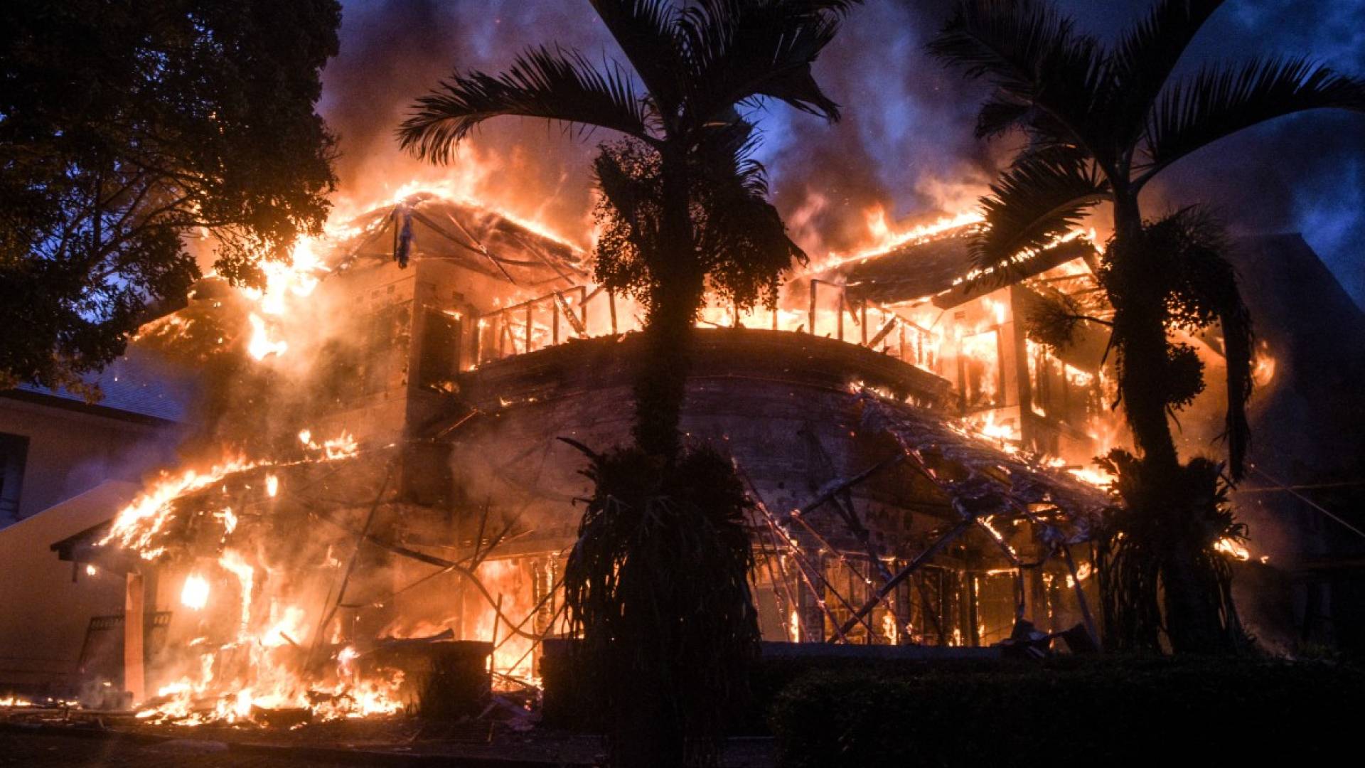 Fire at Indonesian parliament kills three as nationwide protests intensify