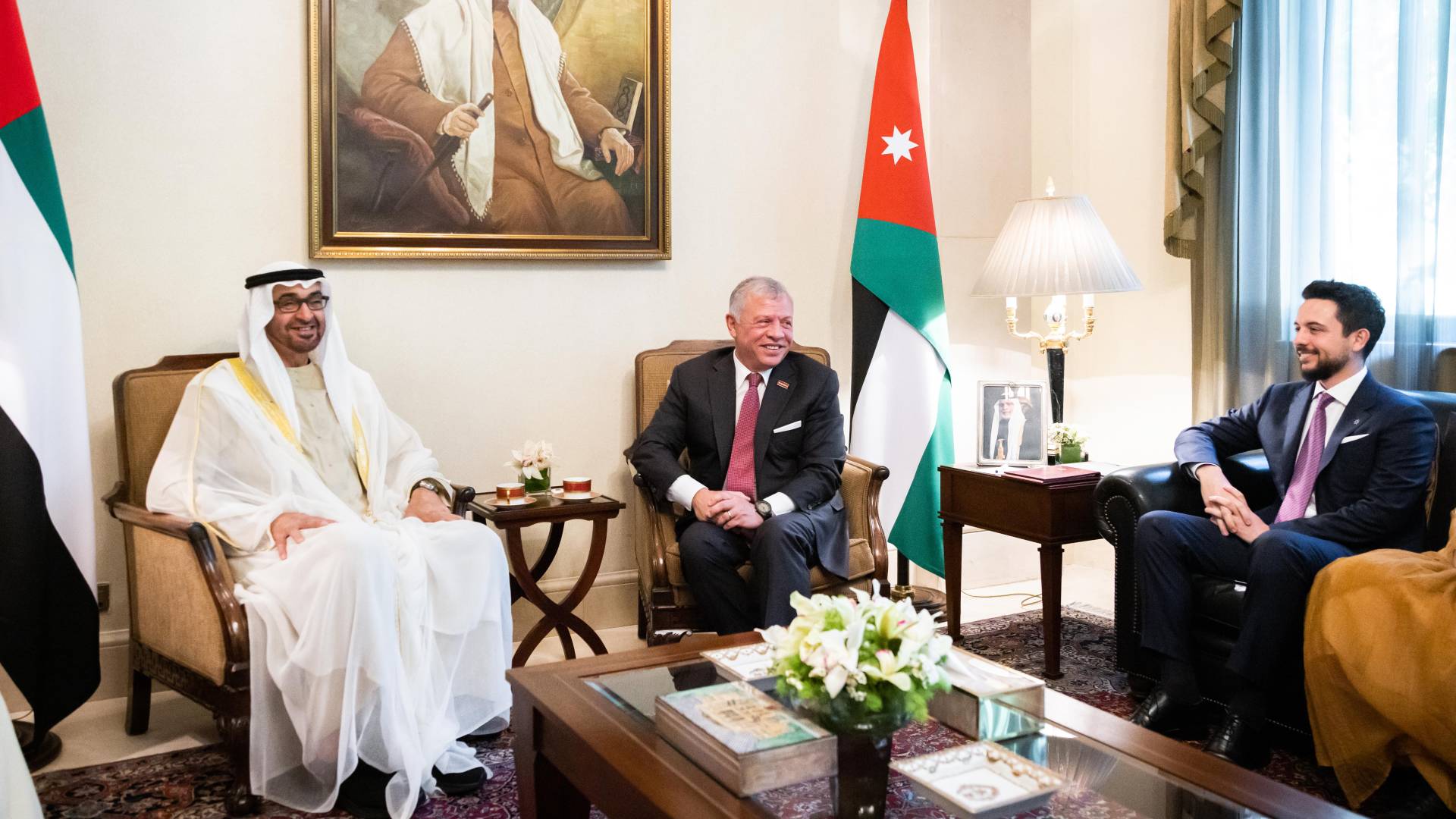 King departs for Abu Dhabi