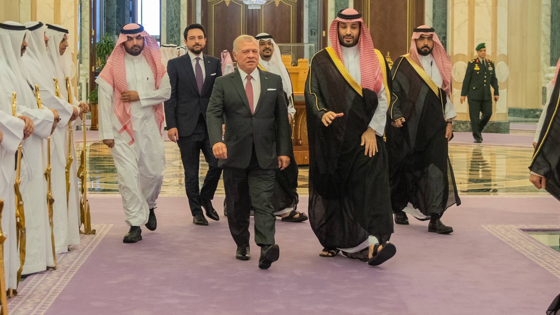 King to Saudi crown prince: Urgent international support needed to halt Israeli violations