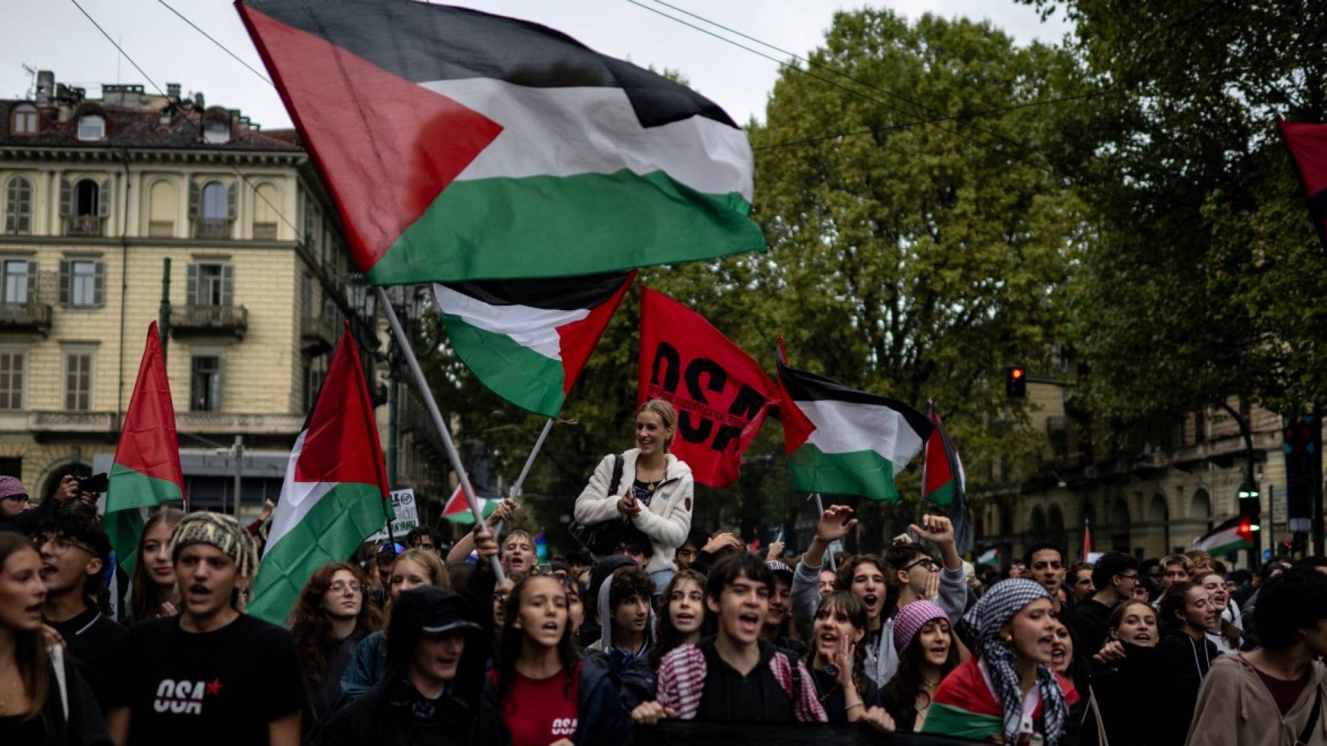 Nationwide pro-Gaza strike spreads across Italy