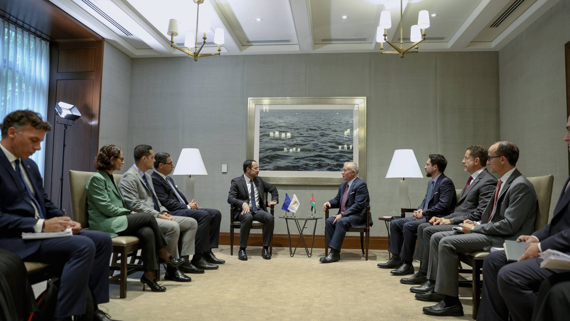 King calls for maximum efforts to halt 'Israeli' operations in Gaza