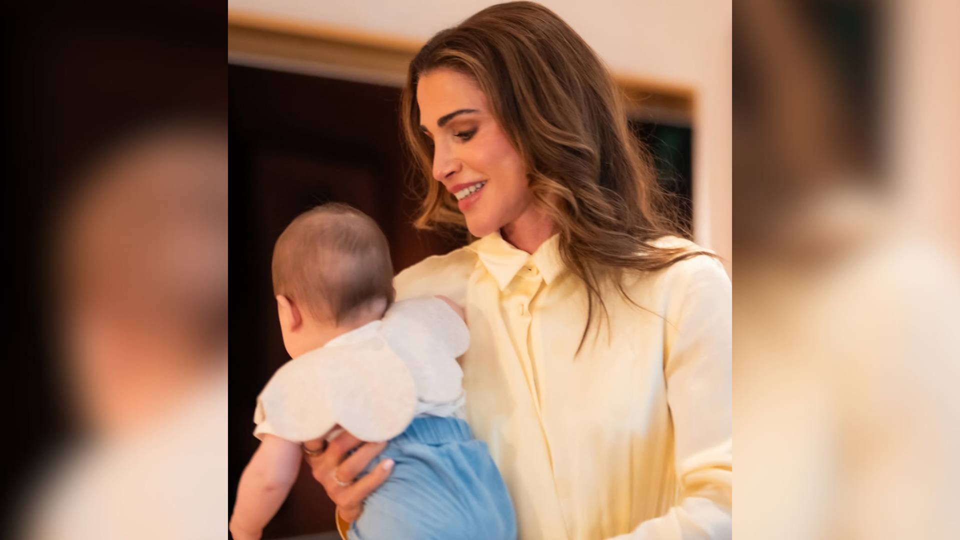 "With my Amina": Queen Rania shares heartwarming moment with granddaughter