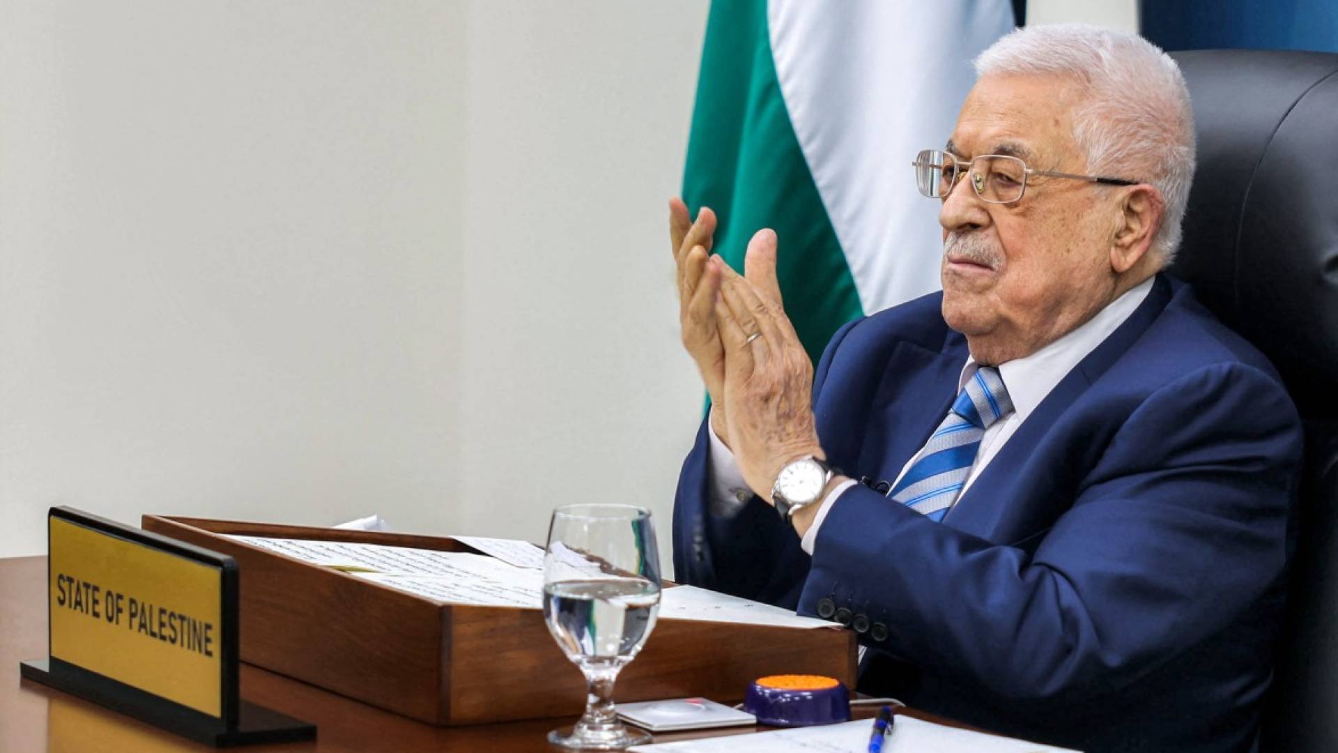 VIDEO: Palestinian President Mahmoud Abbas delivers speech to UNGA via video message