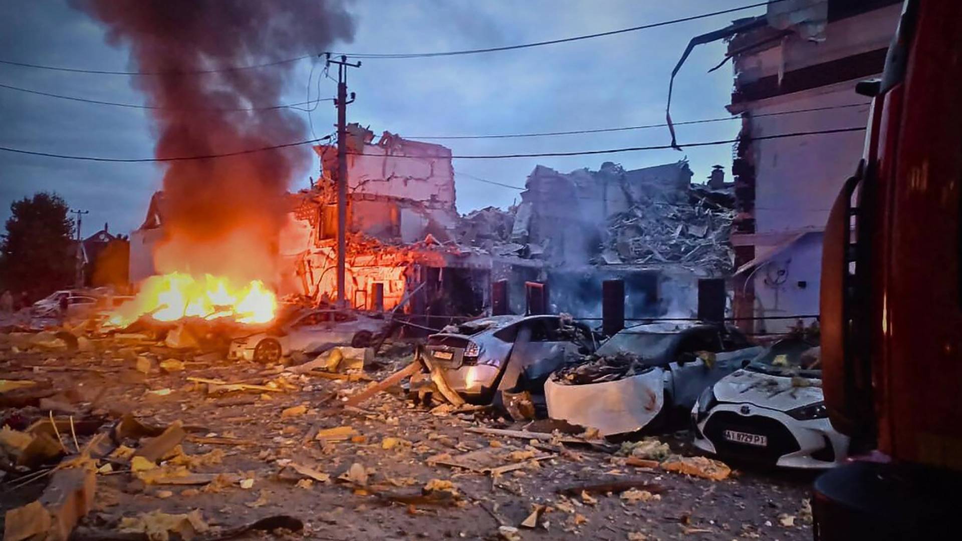 Russia unleashes 12-hour drone, missile barrage on Ukraine