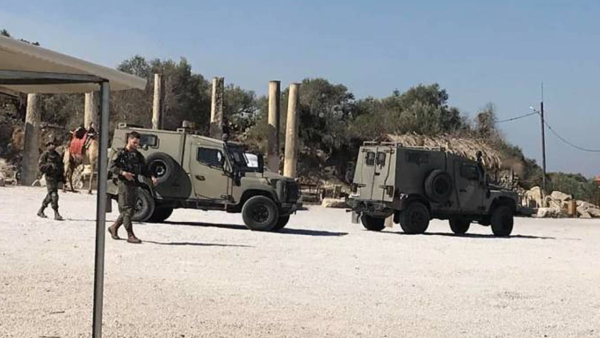 ‘Israeli’ forces raid Sebastia village northwest of Nablus