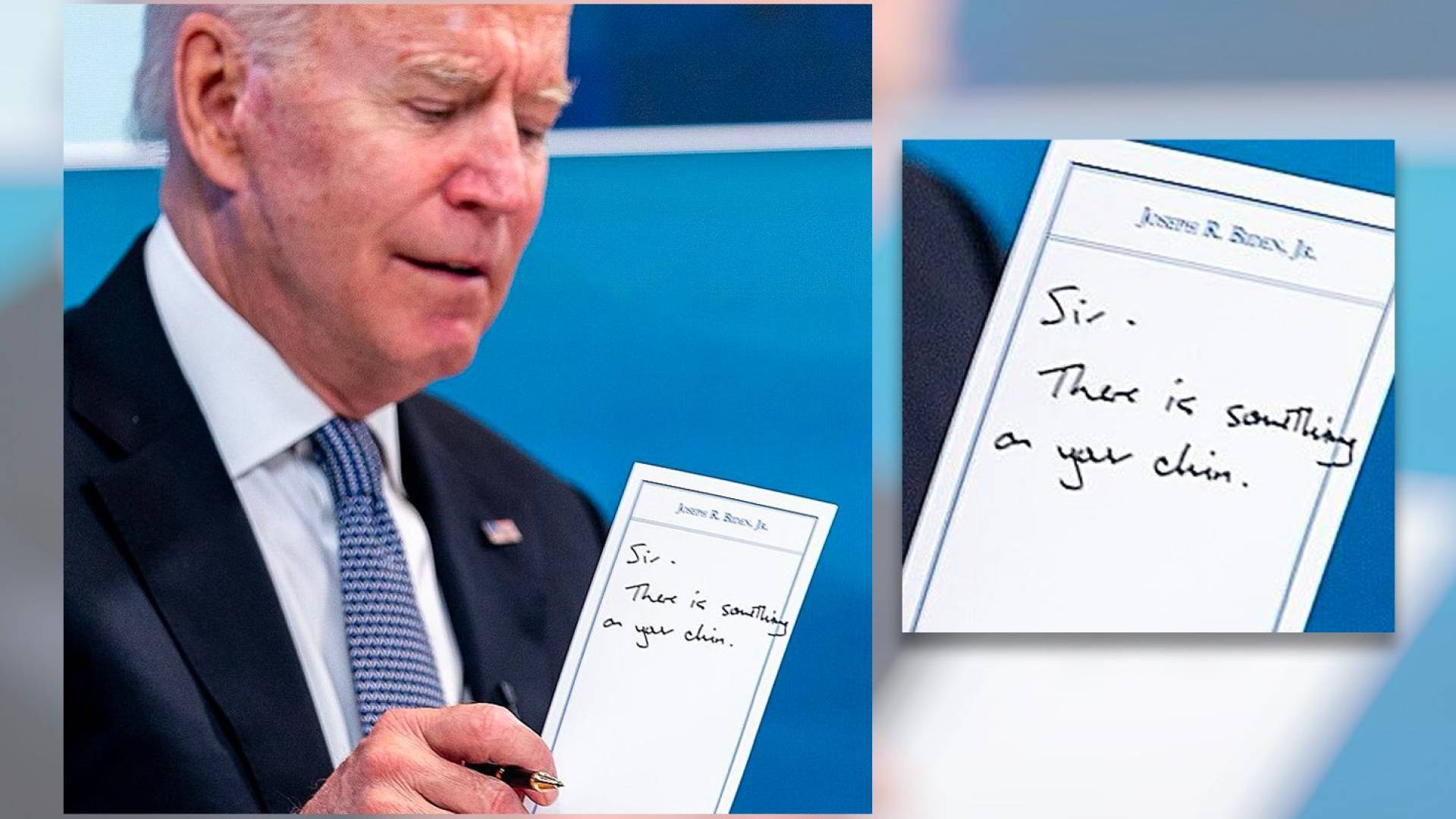 “We are not the same”: White House mocks Biden’s infamous ‘chin note’ after Rubio message went viral