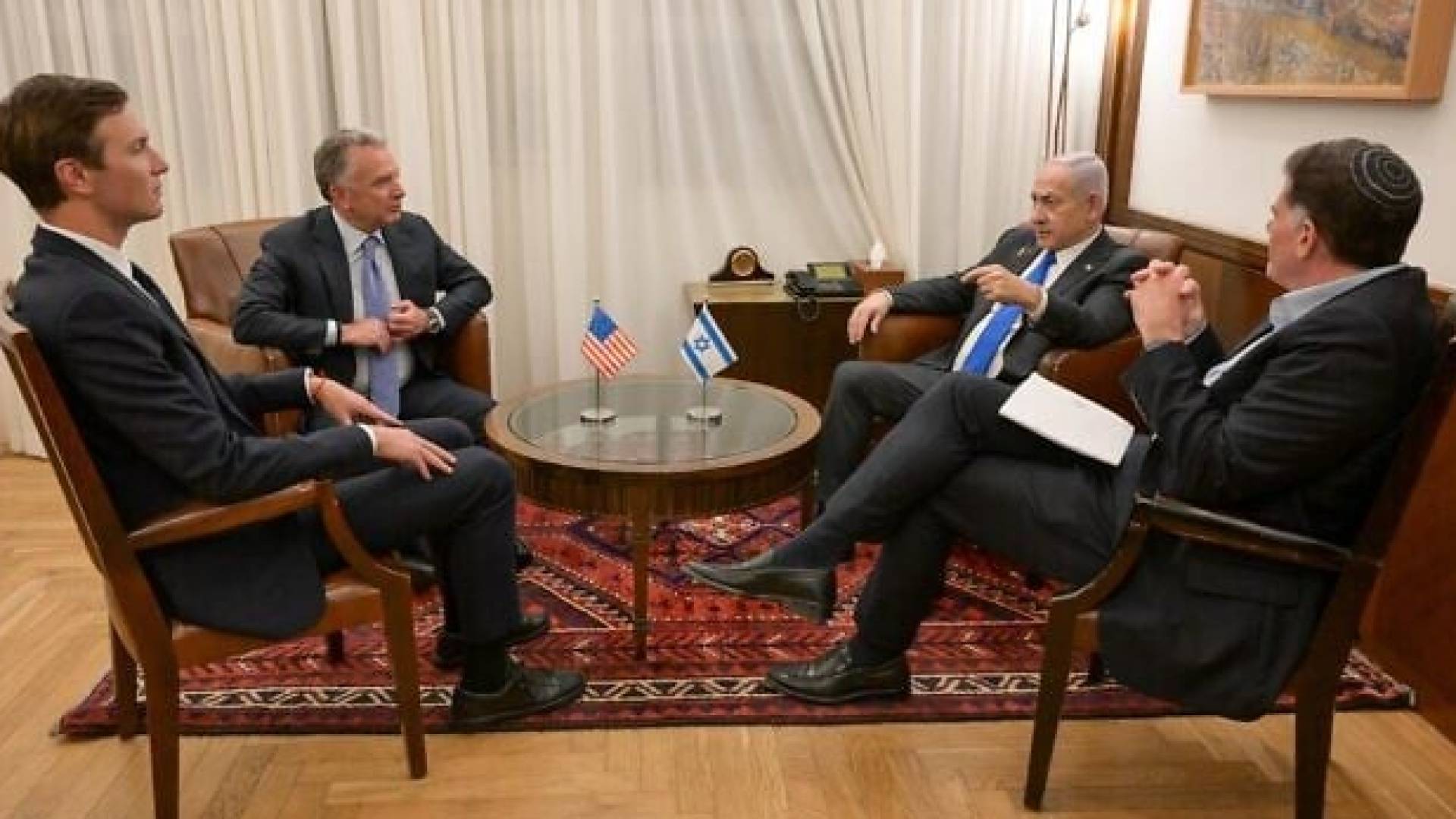 Witkoff, Kushner join cabinet meeting on Gaza deal after meeting with Netanyahu