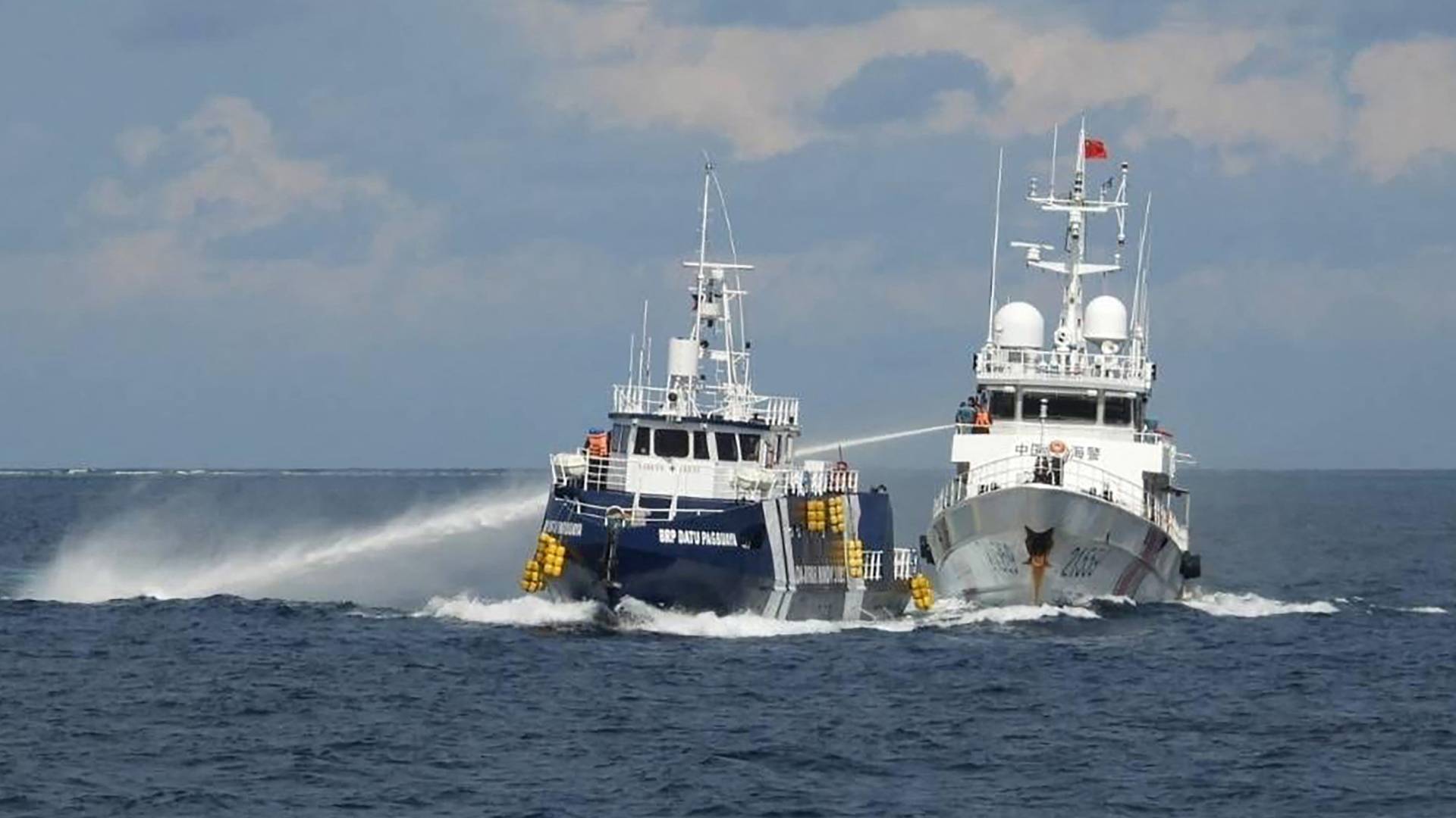 China, Philippines trade blame over boat collision in disputed sea