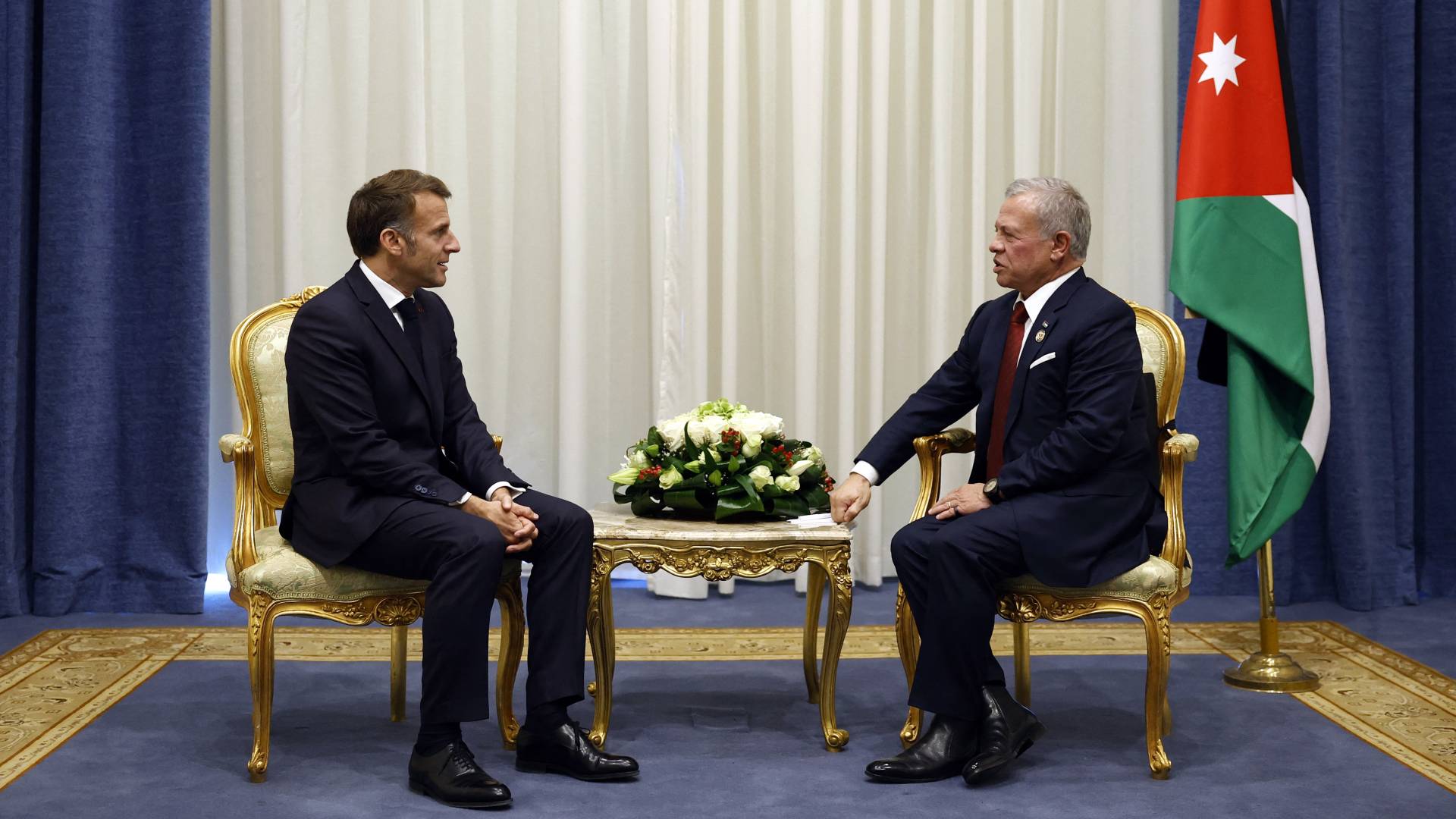 King meets with leaders of Qatar, France, Cyprus, UK, Canada