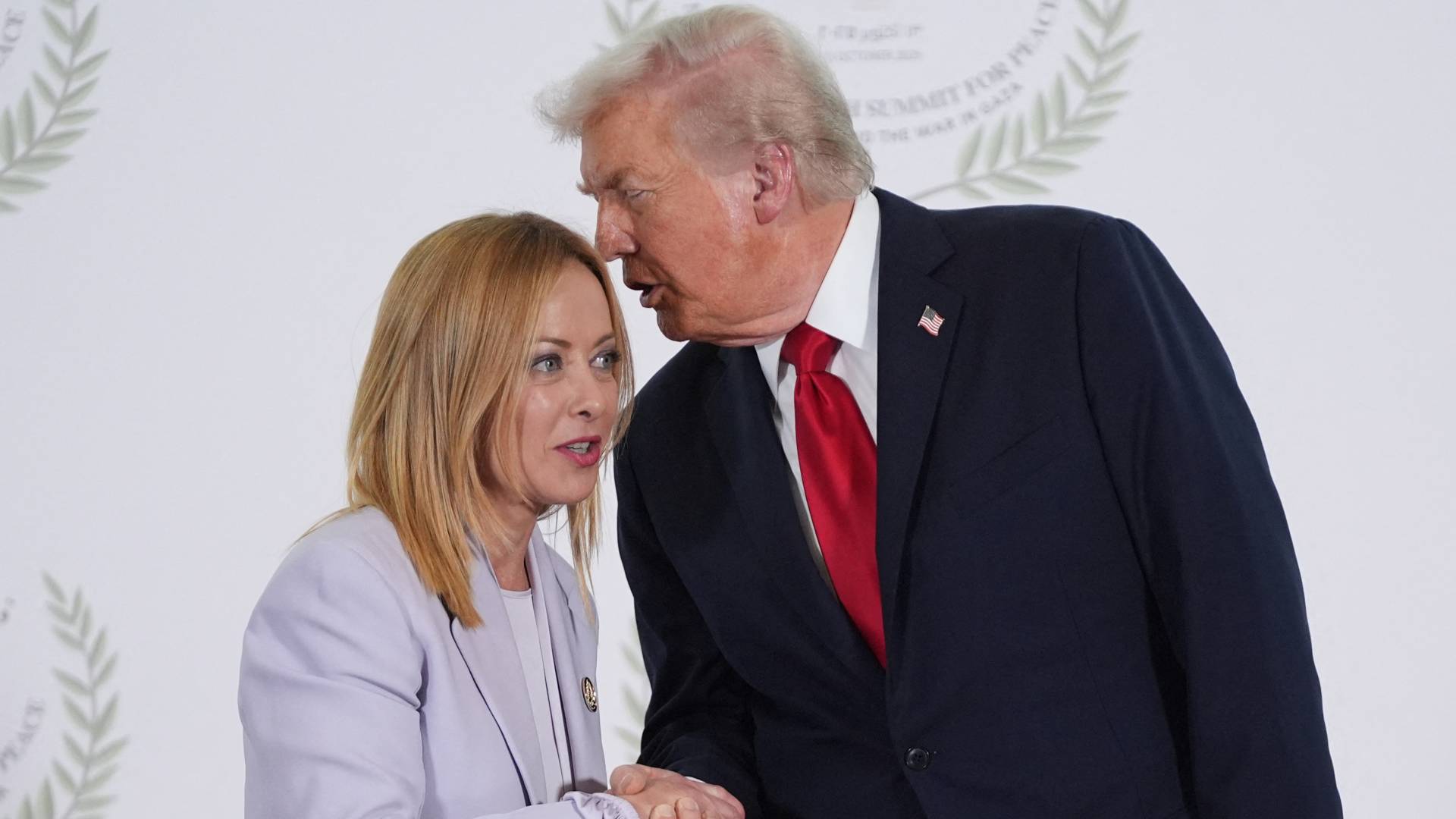 Trump calls Italy PM Meloni “Beautiful young woman” during Egypt summit